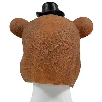 Game Five Nights Halloween Animal Terror At Freddy Costume Mask Freddy's Latex Helmet - View 6