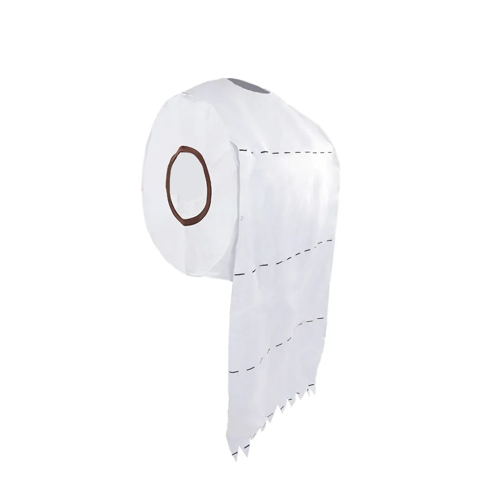Toilet Paper Roll Costume or Toilet Outfit – Funny Adult Halloween