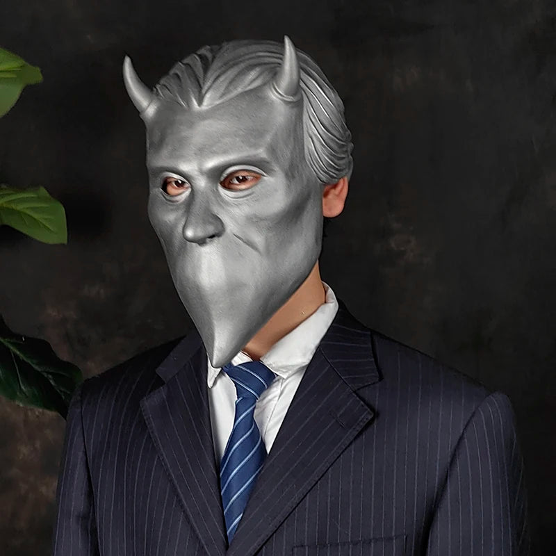 1PC Ghost band mask, latex material mask, precise perforation, role-playing props, Halloween mask - product image 6