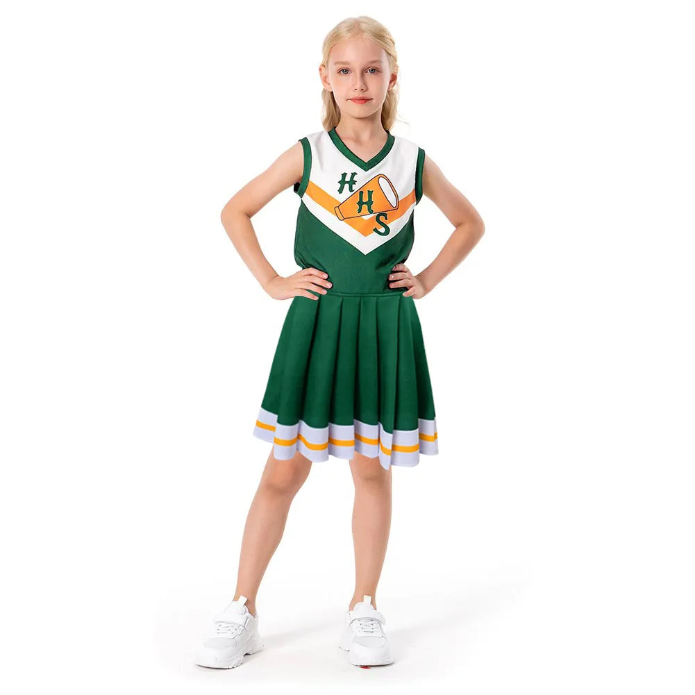 Kids' Chrissy Cunningham-Inspired Cheerleader Costume – Hawkins High Dress