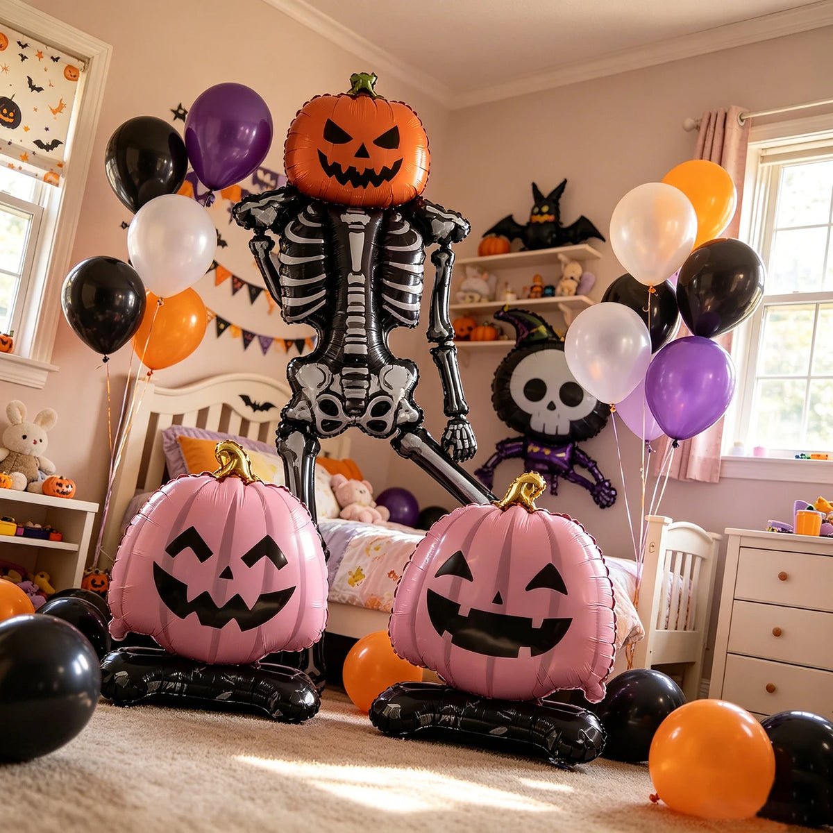 Foil Balloon Trick Treating Haunted House Halloween Decoration - product image 5