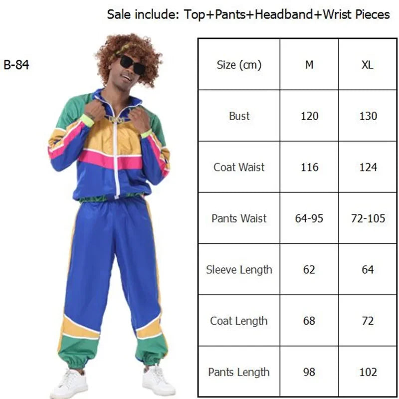 Couples Hippie Costumes for Women Male Vintage 70s 80s Rock Disco Cosplay Outfits Carnival Halloween Party - product image 13