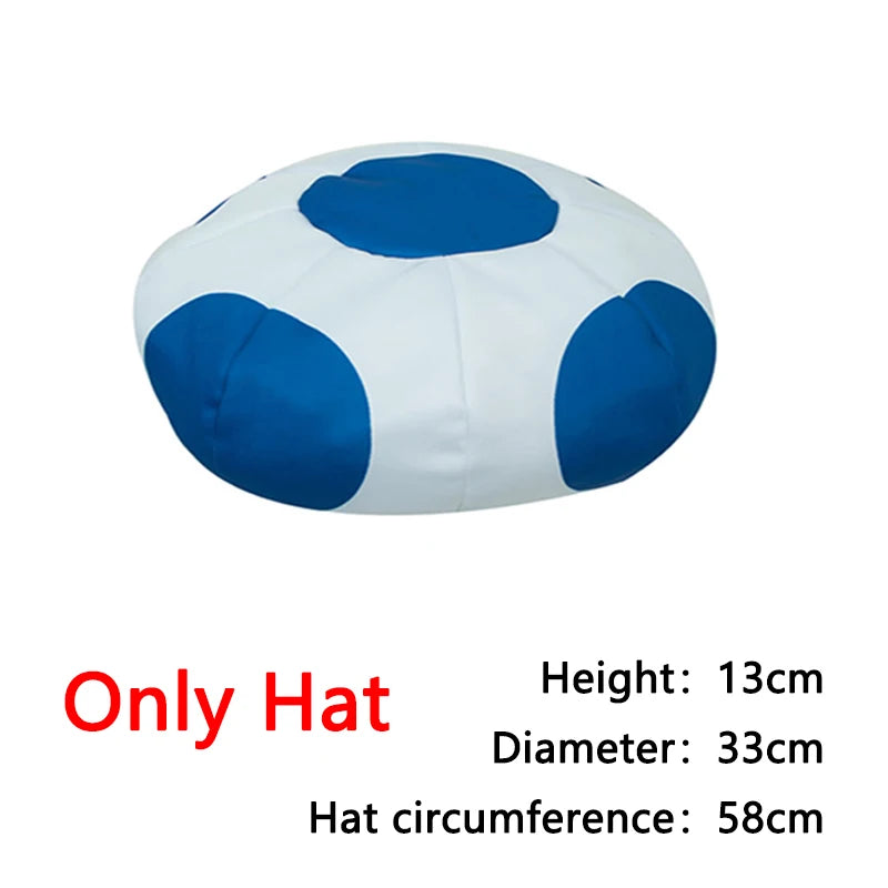 Toad-Inspired Video Game Costume | Kids & Adults, Hat & Suit Options
