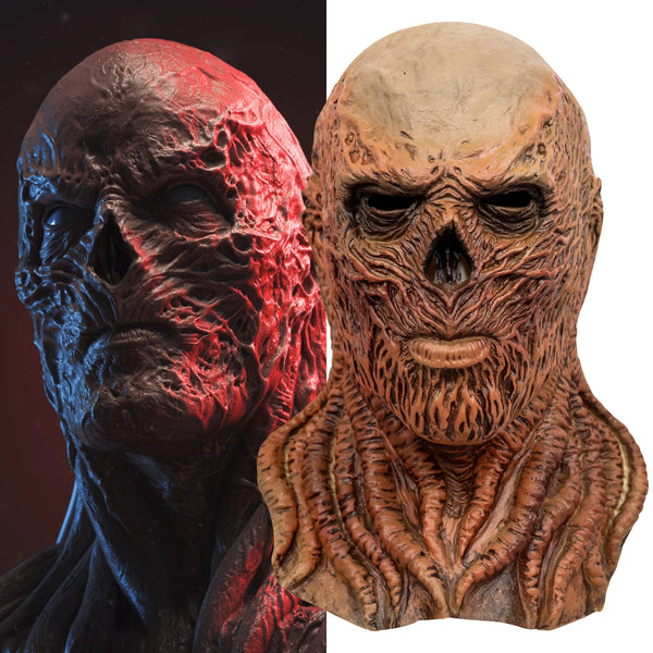 Vecna Strange Thing Mask Horror Devil Full Face Helmet Monster Latex MasksHalloween