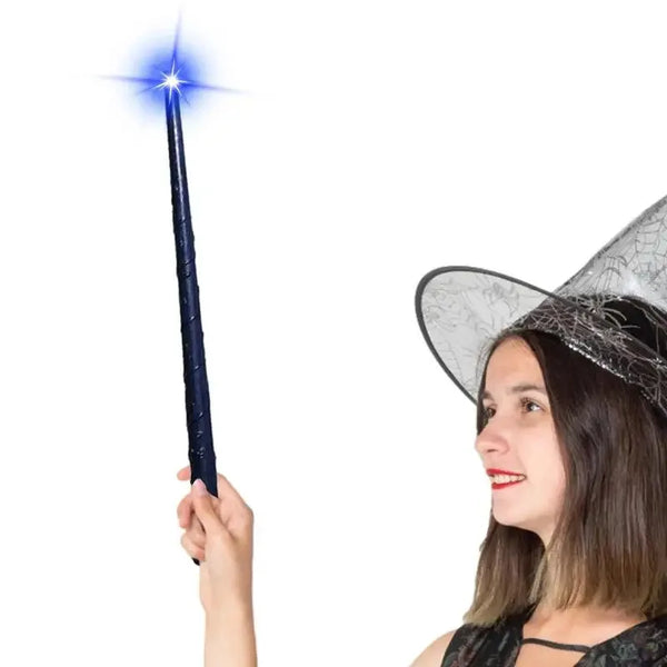 Lighting Up Wizard Wand Toys, Children Witch Props, Halloween Decorations, Party Costumes Accessories - product image 1