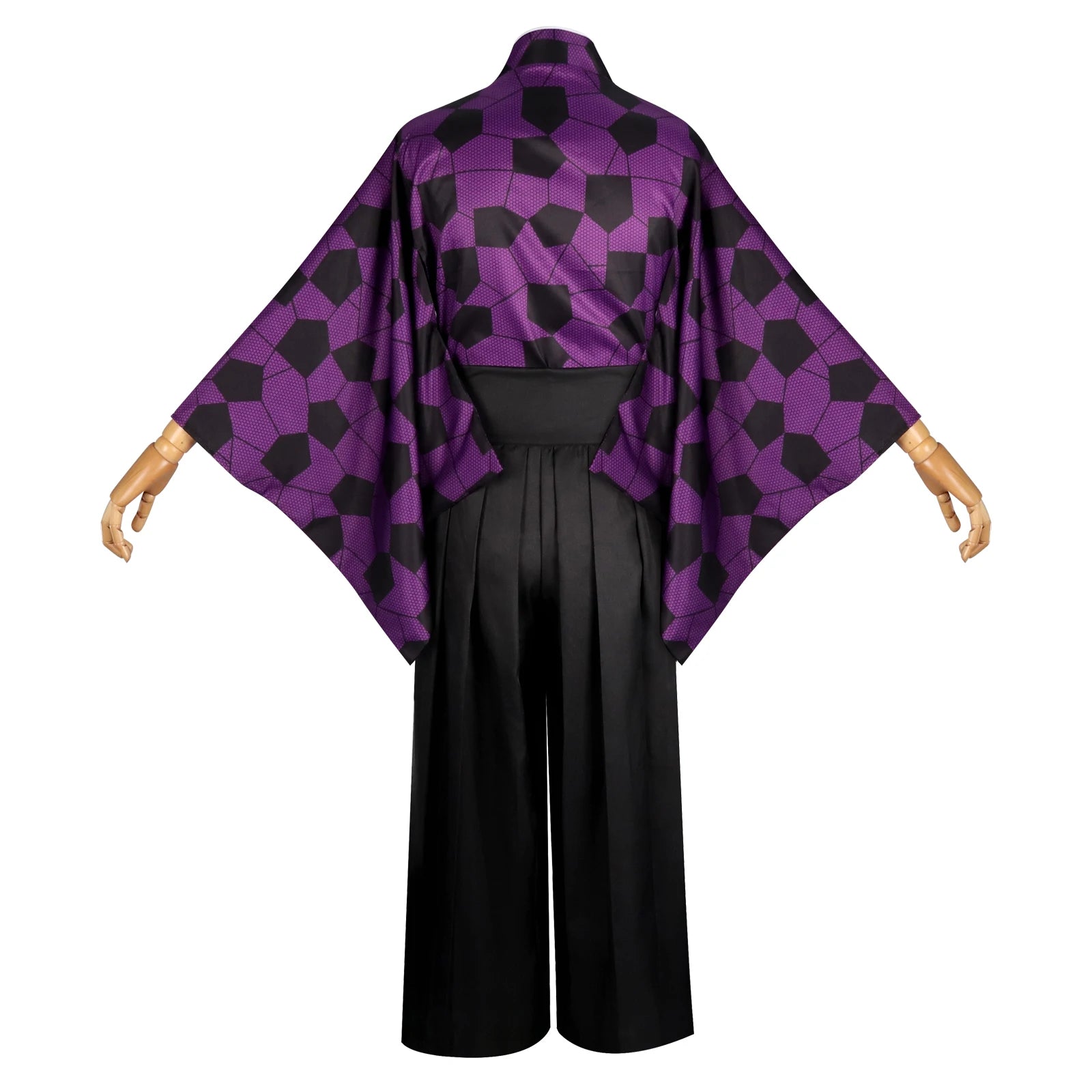 Anime Demon Killer Kokushibo Costume and Kimono Uniform Halloween - heisimou / XL