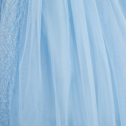 Child Halloween Cinderella Princess Cosplay Costume 2026 Summer Kids Birthday Party Dresses Baby Girls Carnival Dress Up Clothes