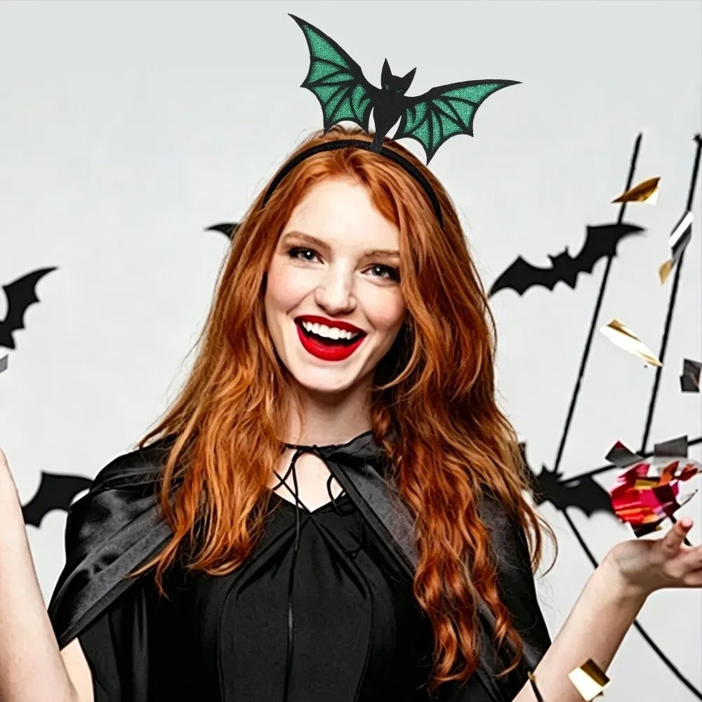 Halloween Bat Headbands Party Decoration Photo Props Ghost Festival Headband - product image 2