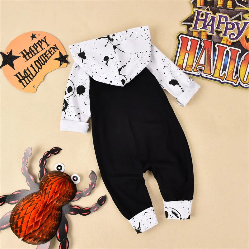 Newborn Infant Baby Girl Boy Clothes Baby Romper Long-Sleeve Hoodies Cotton