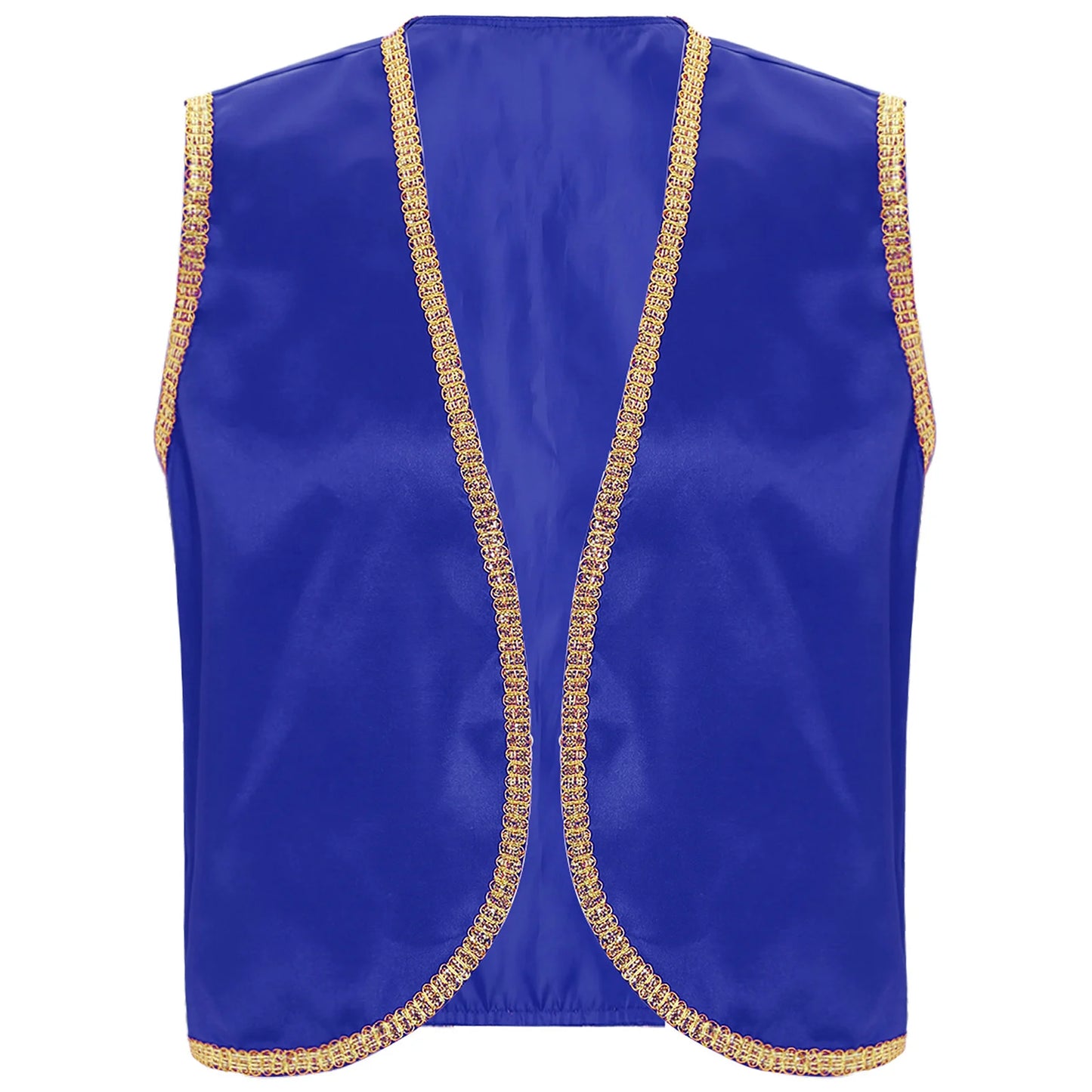 Men's Toad Game Character Open Front Loose Vest Waistcoat Costume - alternate view 9