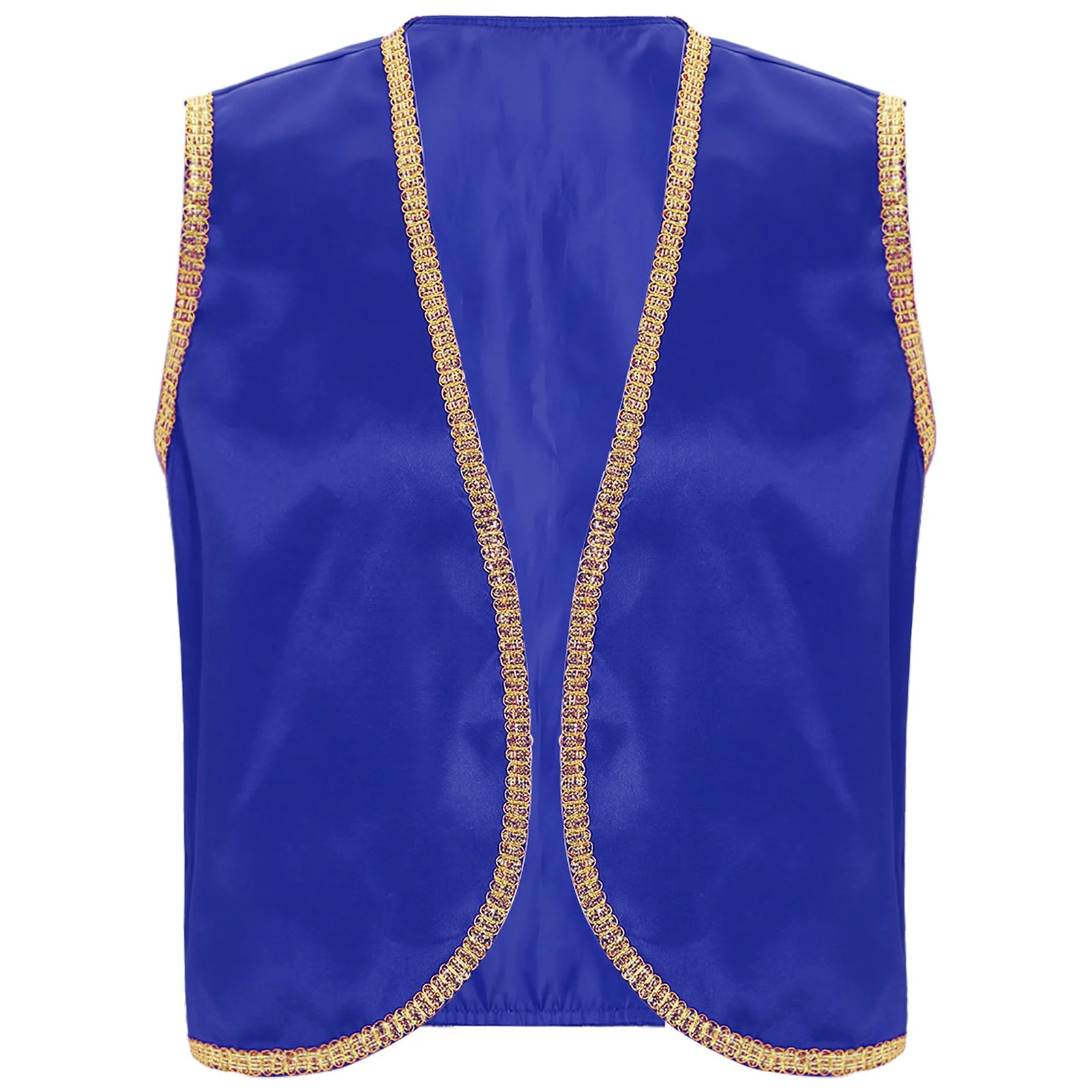Men's Toad Game Character Open Front Loose Vest Waistcoat Costume - alternate view 9
