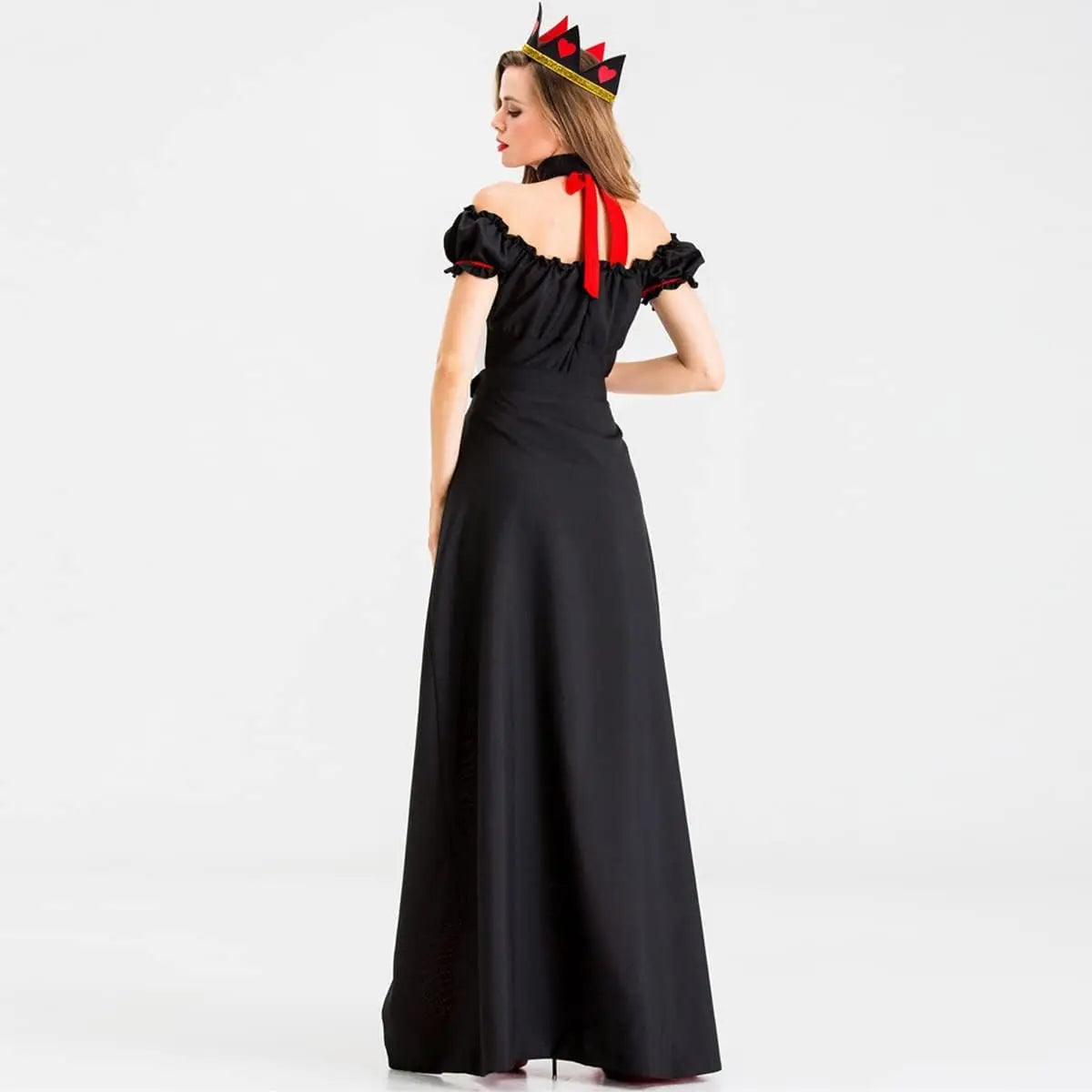 Womens Halloween Dresses - Adult Cosplay Dance Clothes with Crown Fancy Dress Up Photoshoot - Discount Halloween City