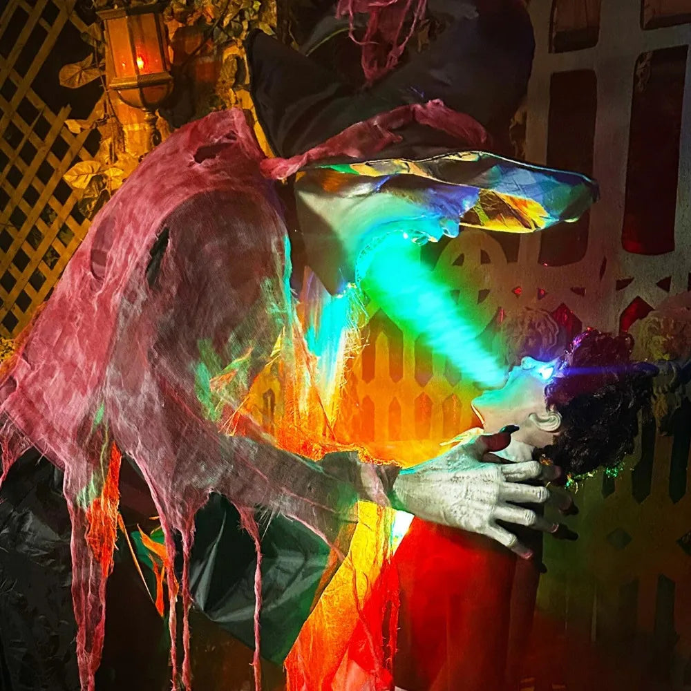 7 FT Soul Harvester Motion-Sensor Halloween Animatronic - product image 3