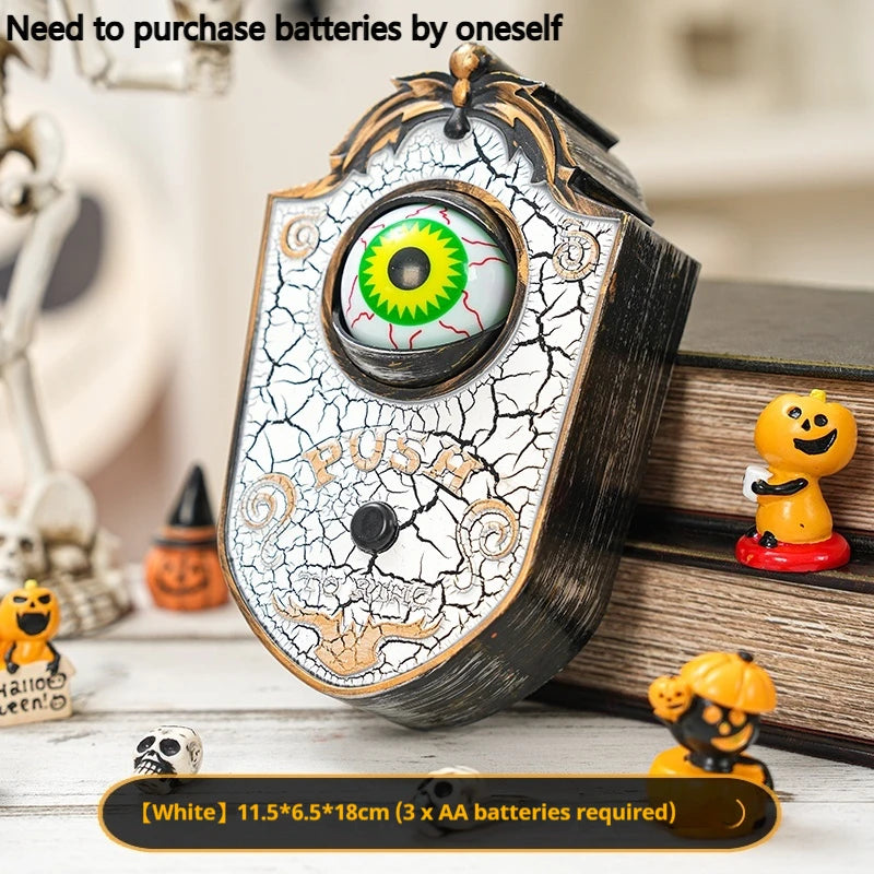 Halloween One Eyed Light-Emitting Doorbell Haunted Decoration Horror Prop Ghost Festival Toy Bar Glow Horror - product image 8
