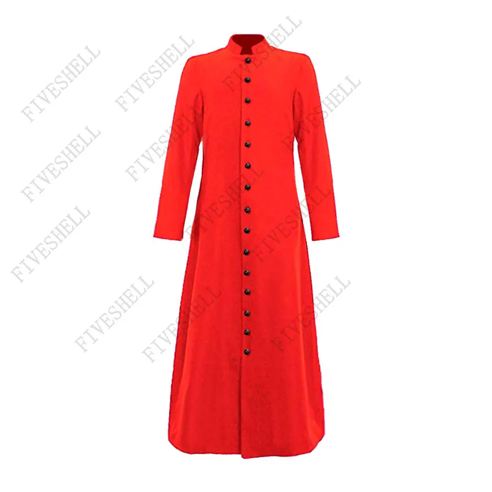 Legend Clergy Robe Cassock with Cincture Medieval Clergyman Vestments Costume - alternate view 4