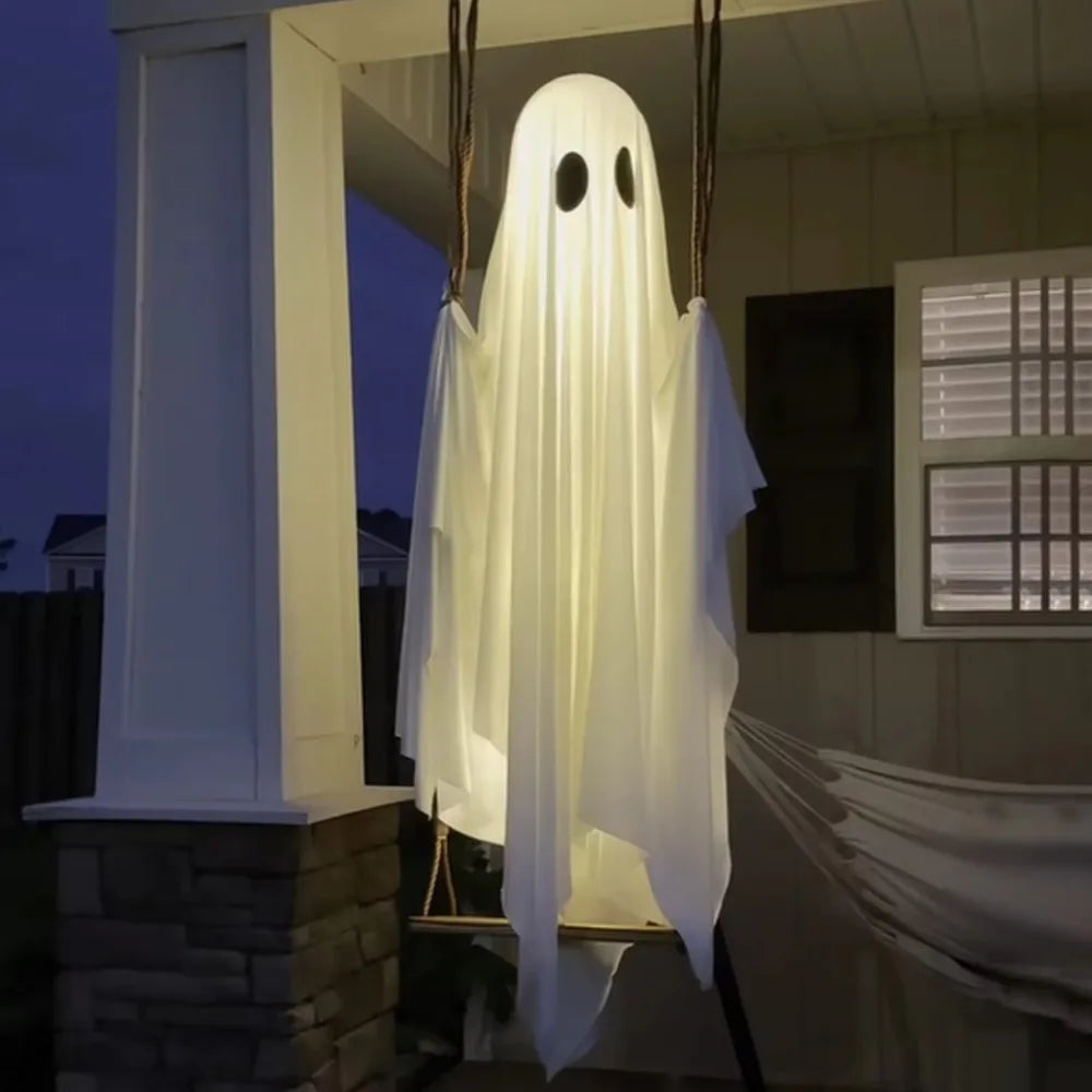 Luminous Halloween Hanging Swing Ghost Remote - controlled Large Yard Flying - product image 4