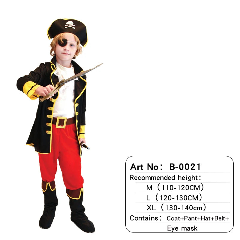 Pirate Costume for Boys | Kids Halloween Dress-Up