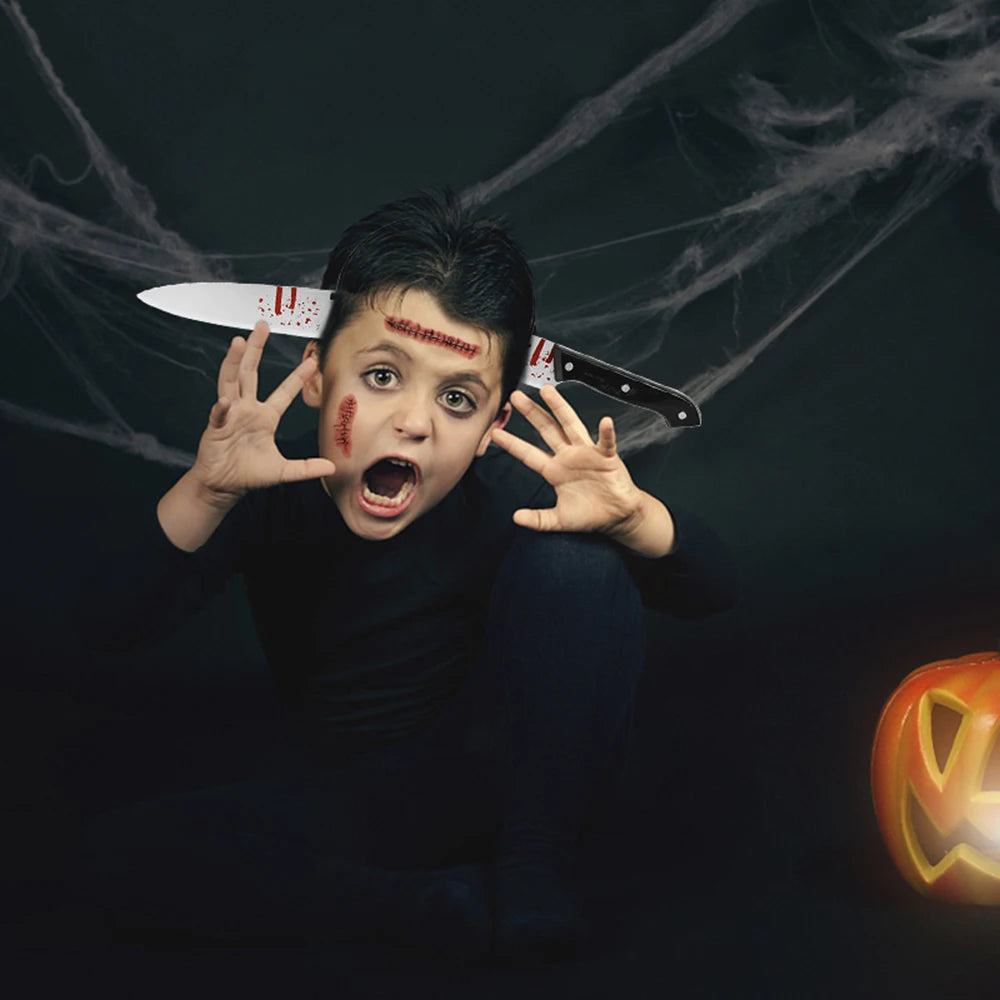 Fake Axe Knife & Scissors Halloween Headbands