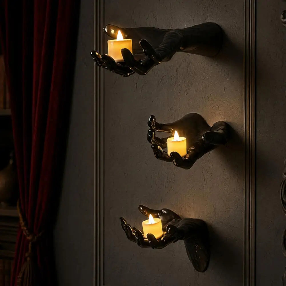 Resin Halloween Claws Halloween Wall Mounted Hands Spooky Claw Ornament Life - product image 2