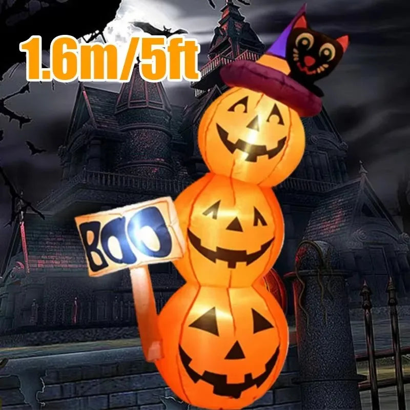 Halloween Inflatable Arch Toys Model Built-in LED Light Pumpkin Prop Outdoor Indoor Home Garden Party Terror - product image 10