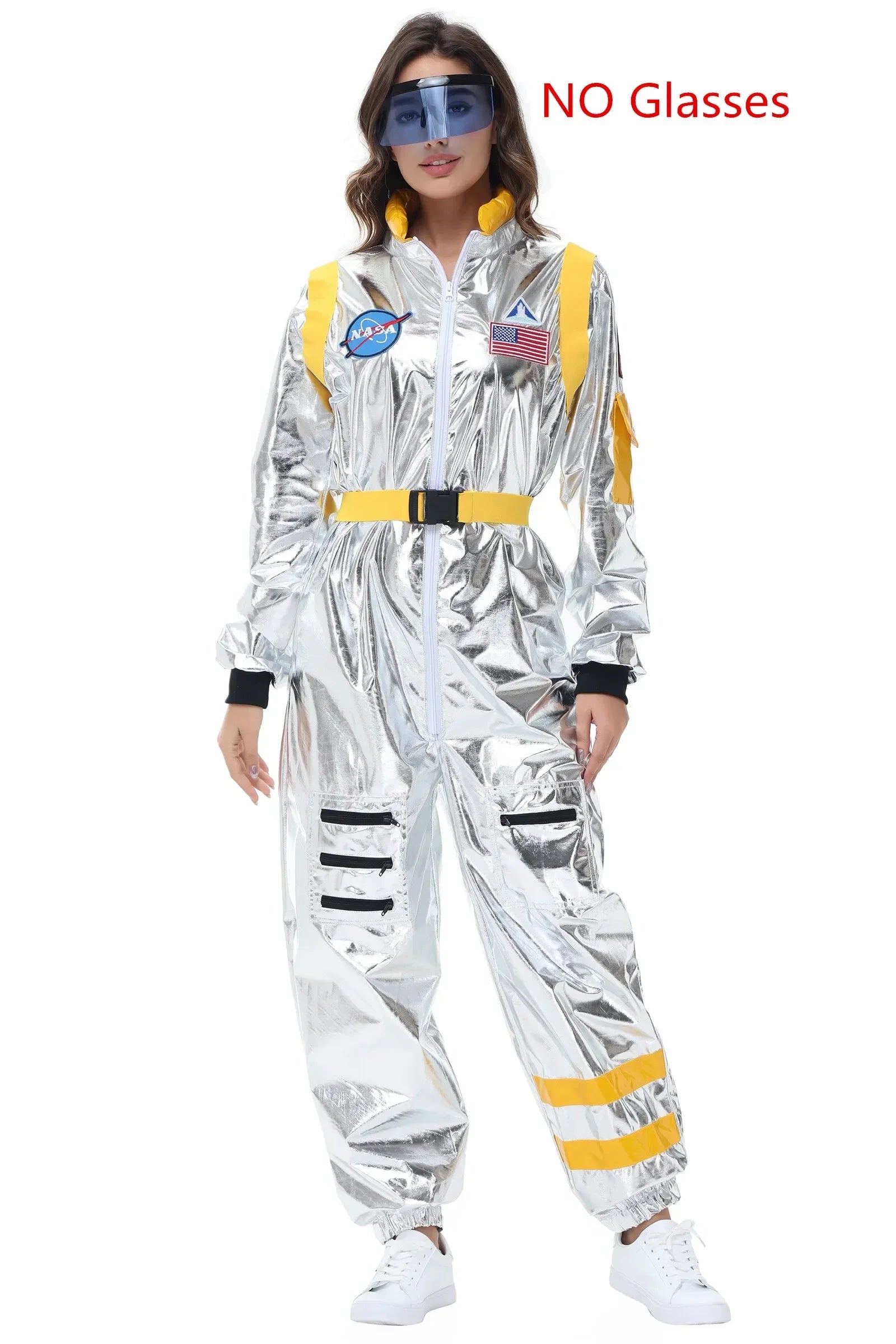Astronaut Silver Spaceman Space Up Dress Halloween Costume - Only Glasses - product image 8