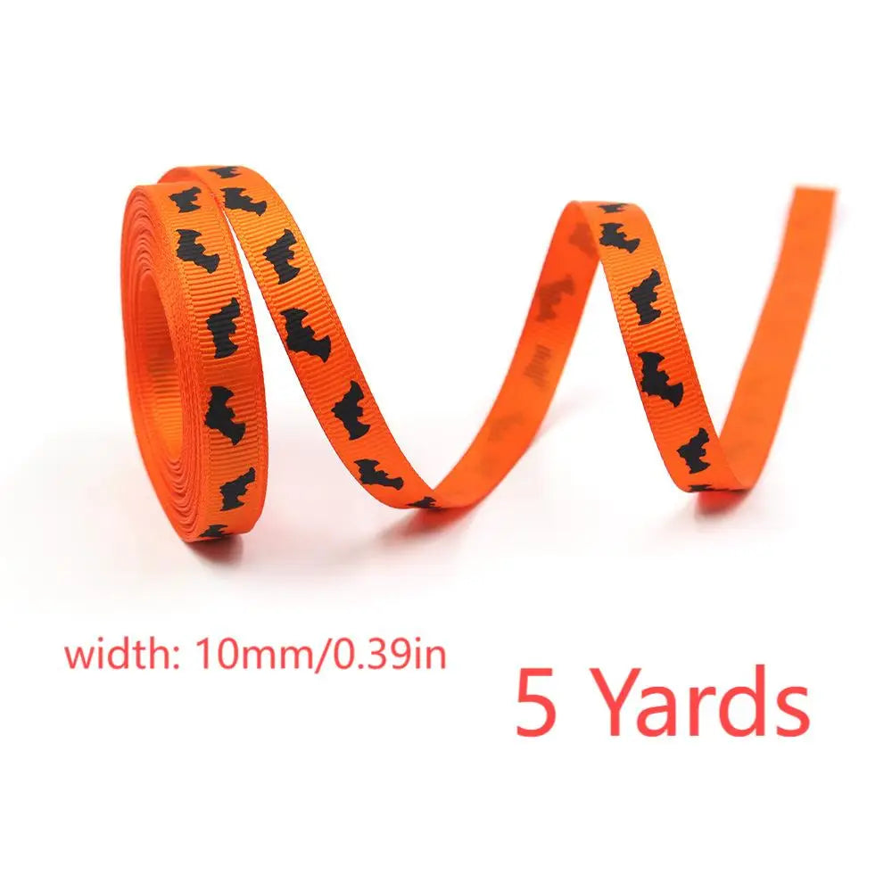 10mm Halloween Ribbon Halloween Party Scene Decoration Bow Headpiece DIY - product image 17