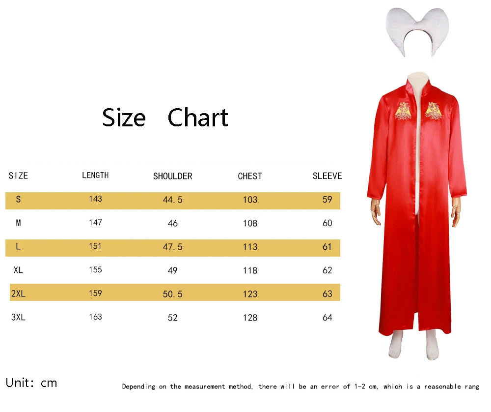 Men Costume Red Cape Cloak with Headgear Adult Women Men Medieval Witch Uniform Halloween - AS SHOW / L
