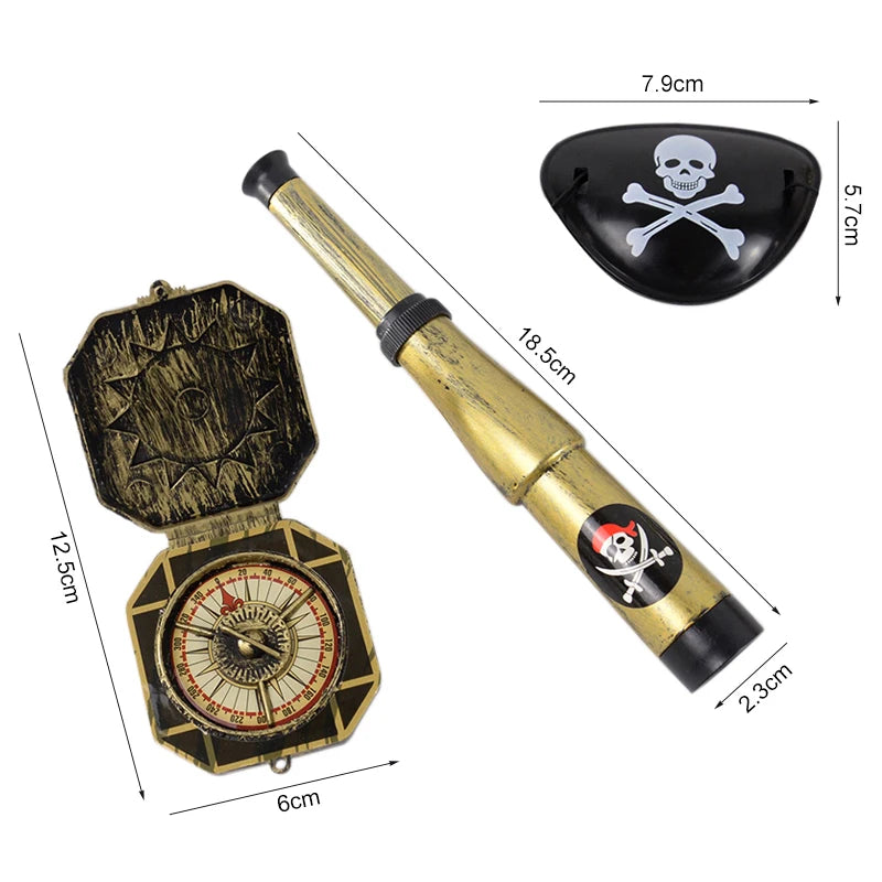 Plastic Pirate Dagger Halloween Costume Prop