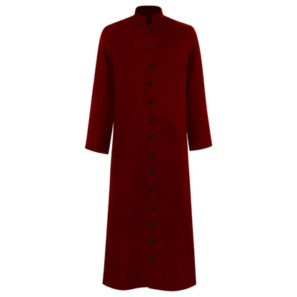 Legend Clergy Robe Cassock with Cincture Medieval Clergyman Vestments Costume - alternate view 8