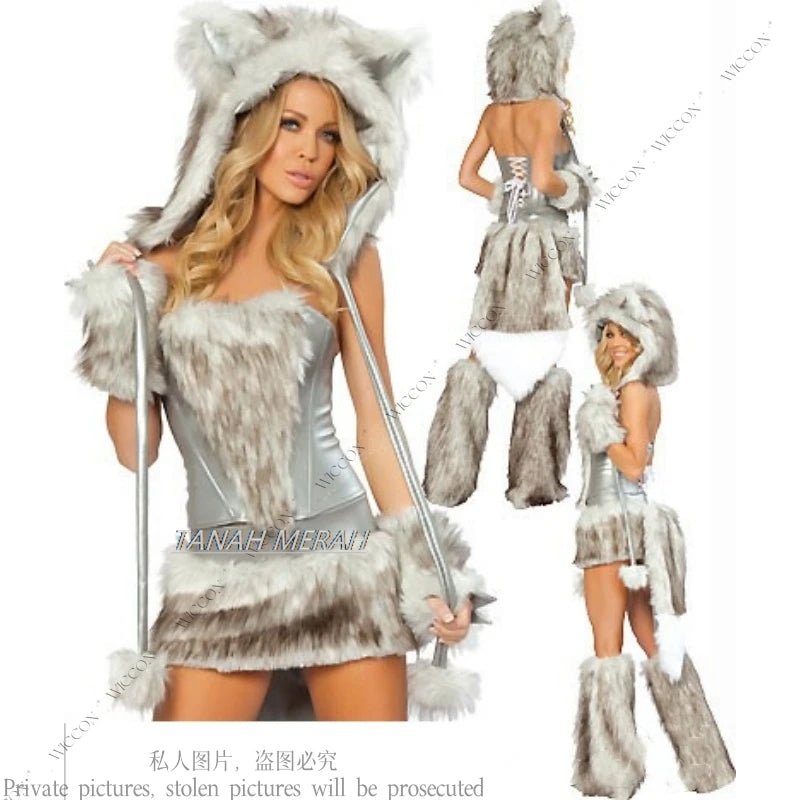 Halloween Party Frog Penguin Panda Cat Fox Monster Dinosaur Pirate Cosplay Costume Jumpsuit Woman Man Party Role Play Bunny Girl