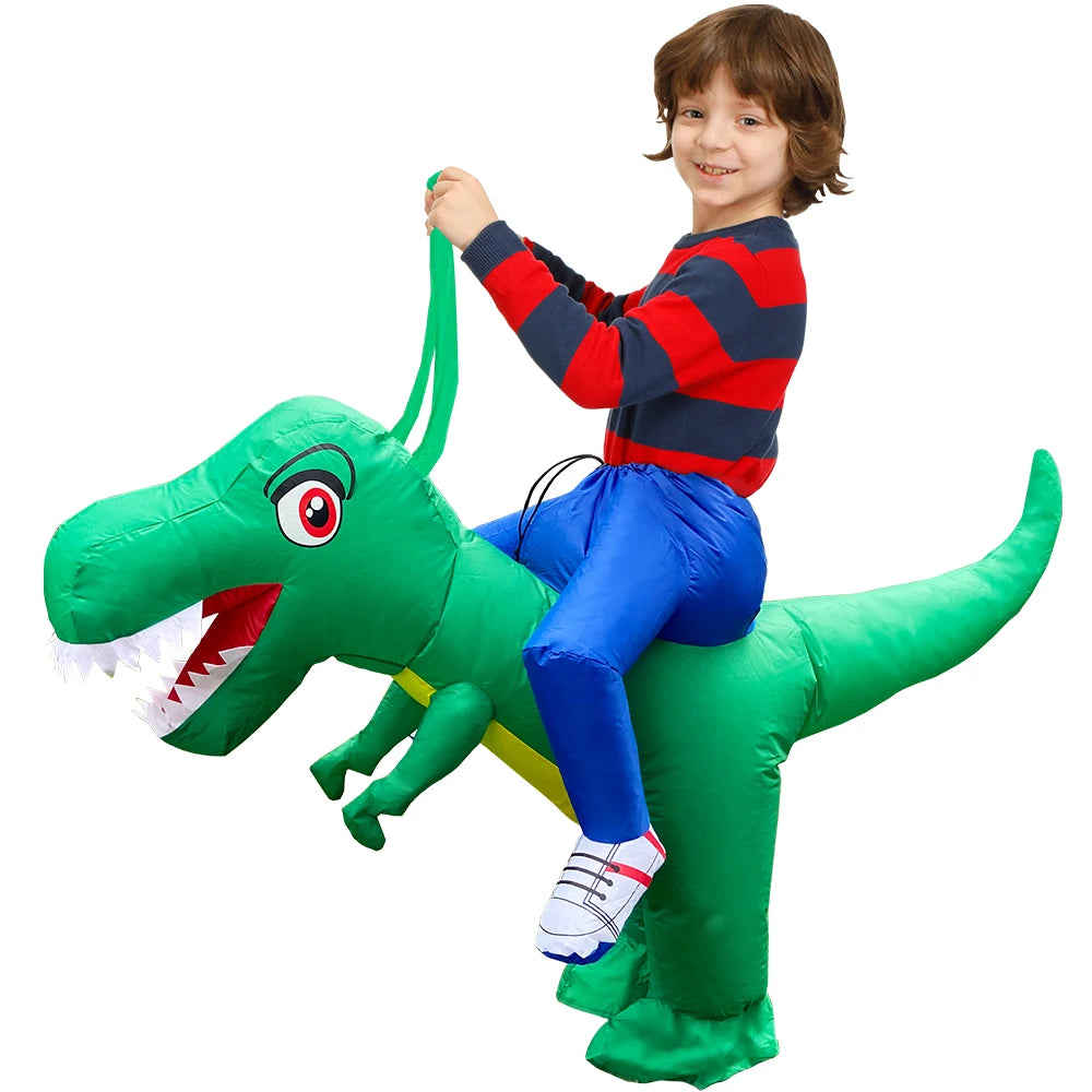 Kids Child Dinosaur Inflatable Costume Anime Costume Costumes Dress Suits for Boys
