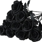 Style 5pcs Black  Rose