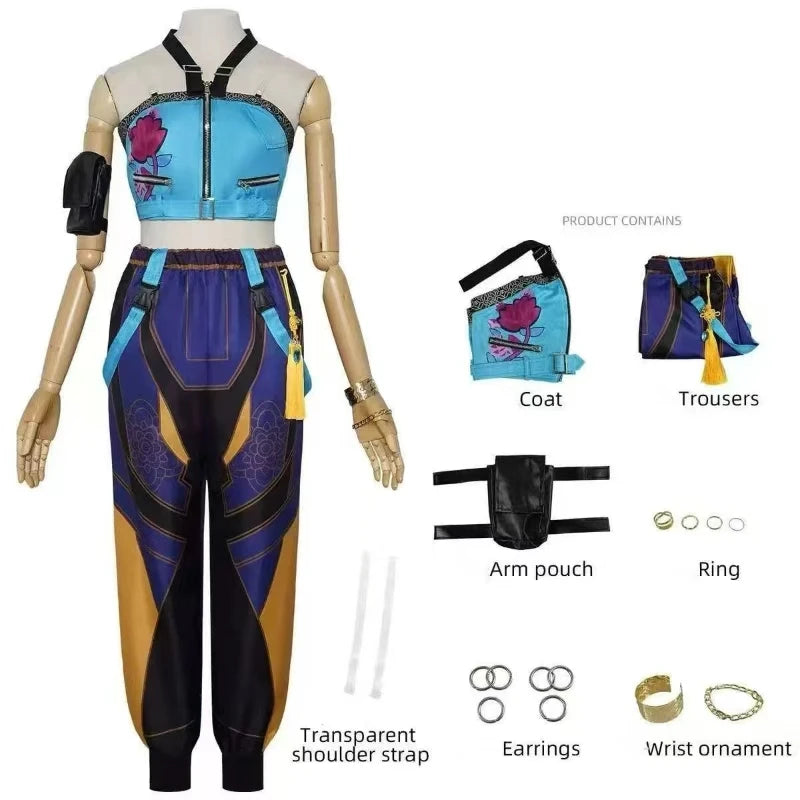 Kids' KPop Mira Wig Comic-con Costume - alternate view 5