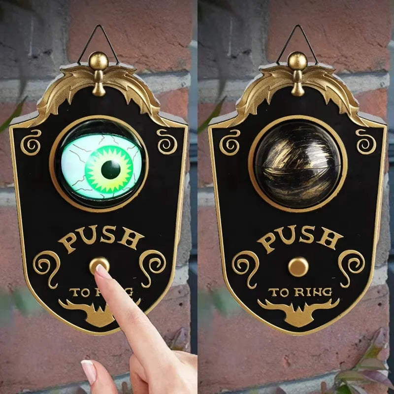 Halloween One Eyed Light-Emitting Doorbell Haunted Decoration Horror Prop Ghost Festival Toy Bar Glow Horror - product image 2