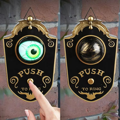 Halloween One Eyed Light-Emitting Doorbell Haunted Decoration Horror Prop Ghost Festival Toy Bar Glow Horror - product image 2