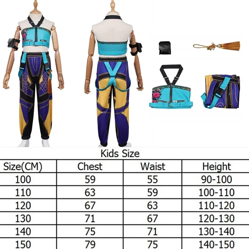2025halloweenDémons Enfants Mira Zoey Costume Chasseurs Costume Filles T-shirt Jupe - 1 / 130