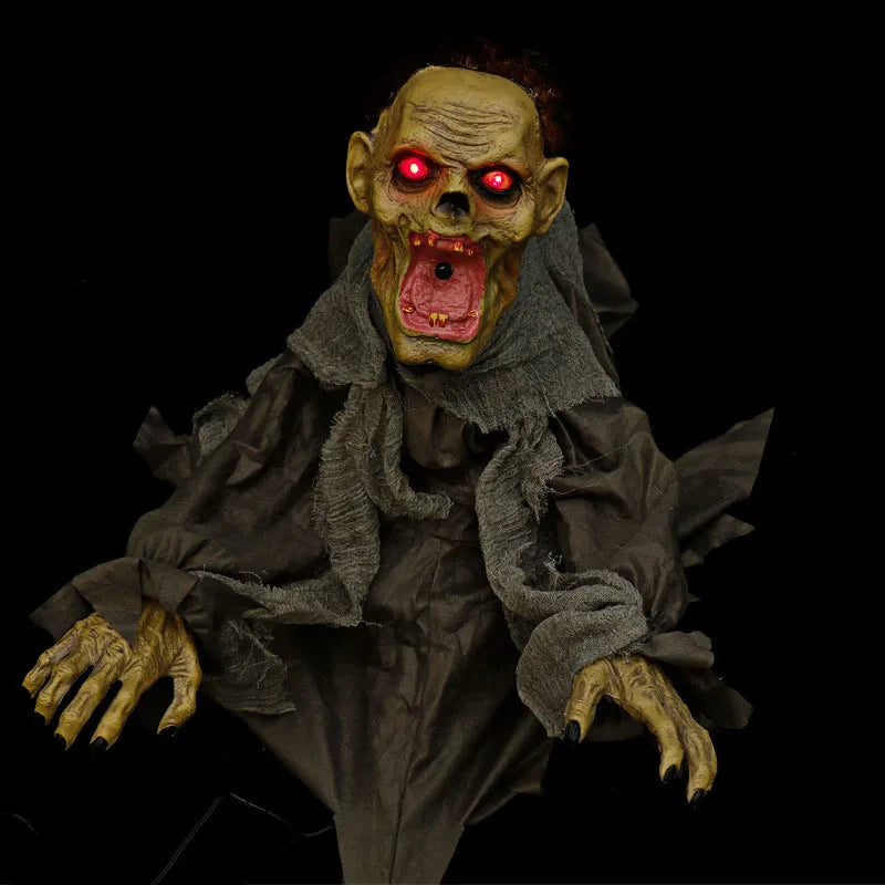Sound-Activated Zombie Halloween Animatronic - product image 2