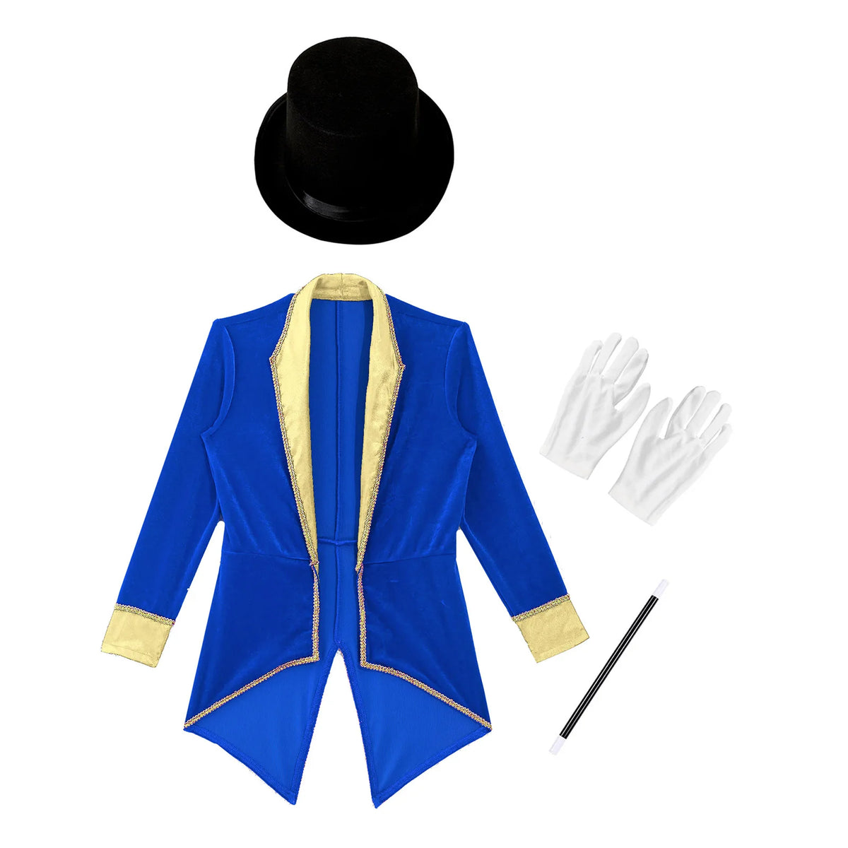 Boys Girls Circus Ringmaster Tailcoat Canivals Lion Tamer Halloween - product image 2