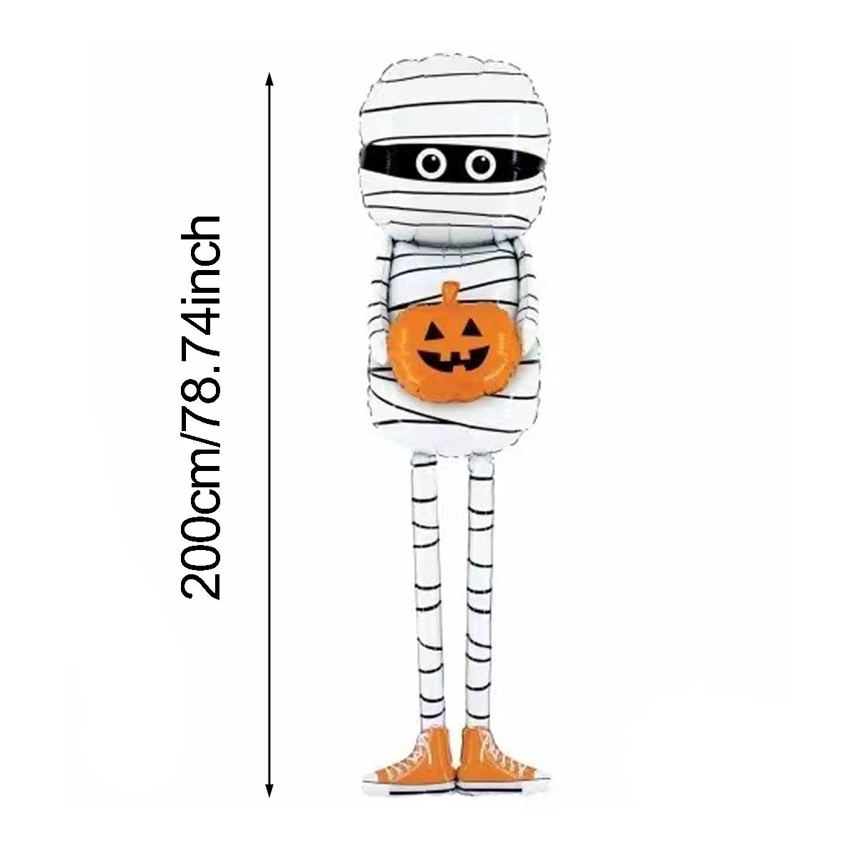 Halloween Pumpkin Mummy Aluminum Foil Balloon Shaped Balloon Halloween - product image 6