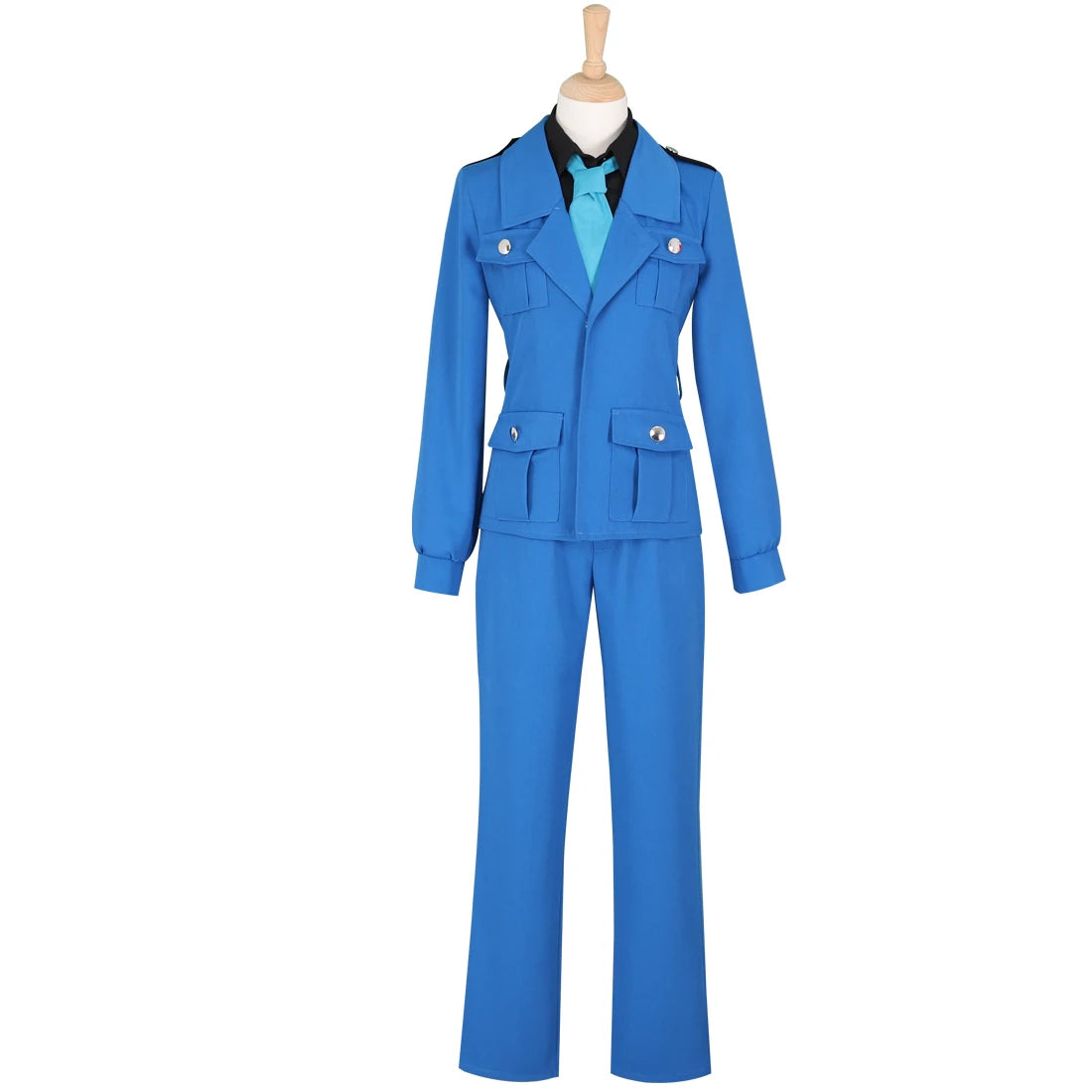 Men's Anime Hetalia North Italy Feliciano Vargas School Uniform Halloween Costume - Mens Set / XXXL