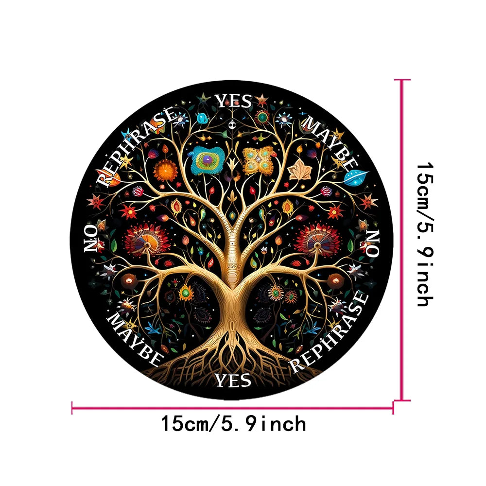 Crystal & Star Astrology Pendulum Divination Mat