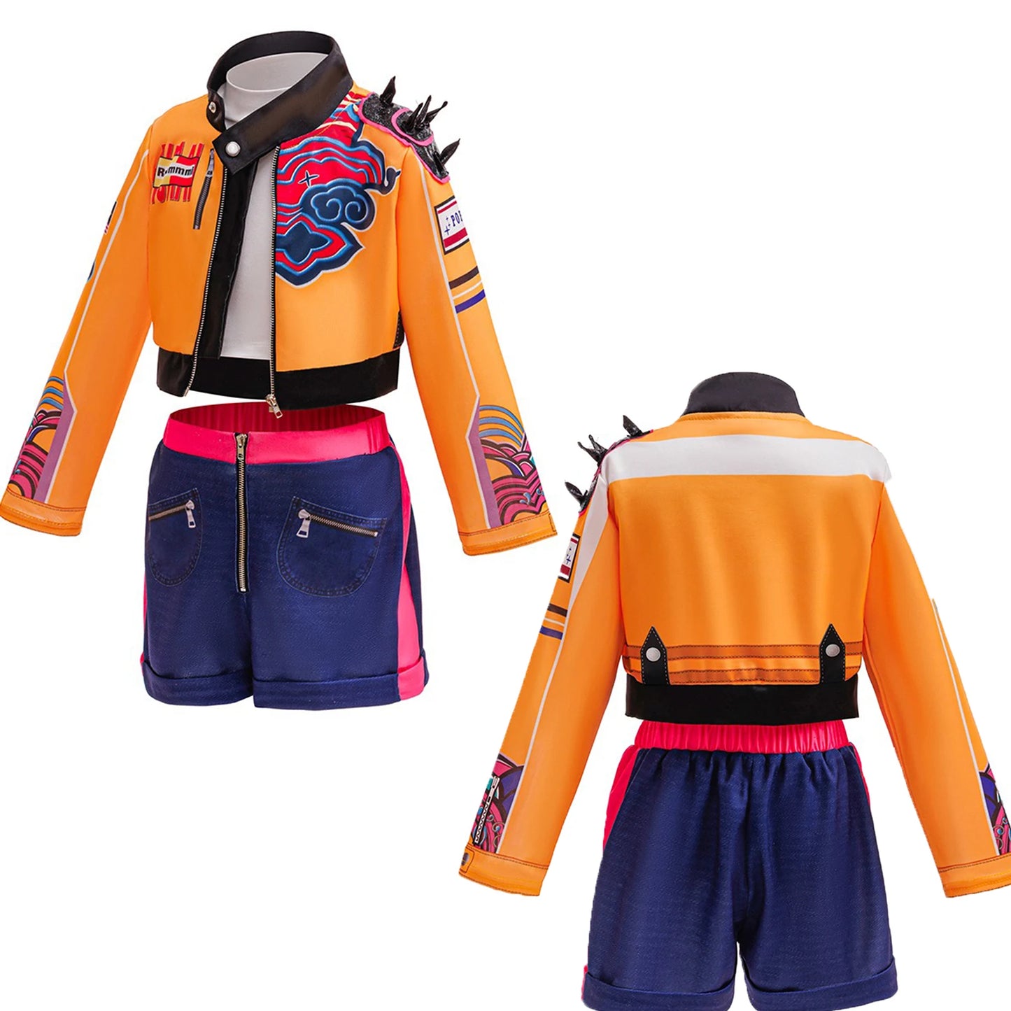 K-pop Hunters Cosplay Rumi Kpop Singer Hunt'trix Dress Up Girls Costumes Kids Party Carneval - product image 2