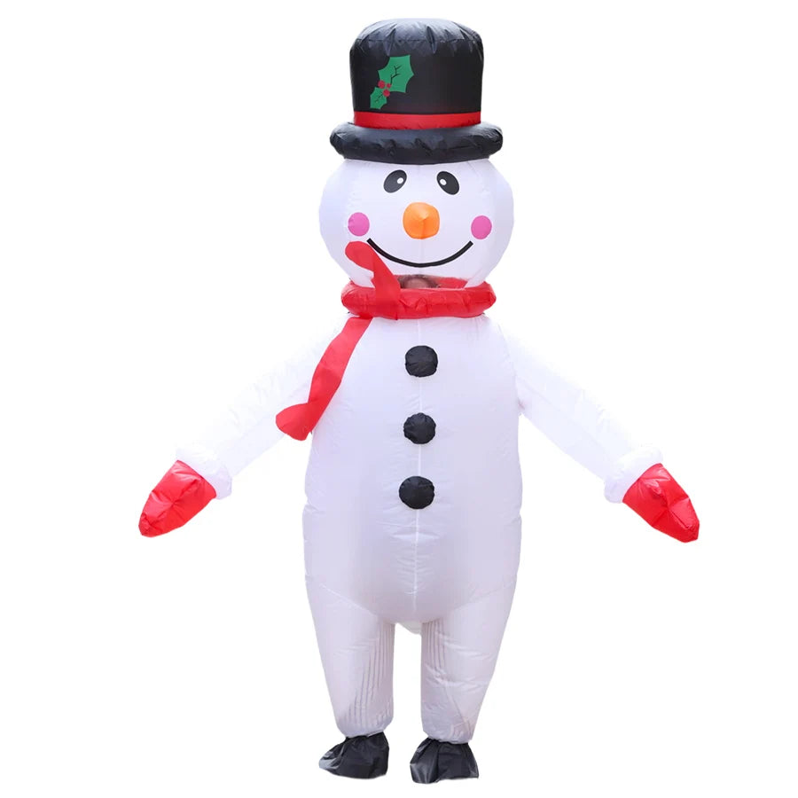 Snowman Inflatable Costume - Size One Size - product image 7