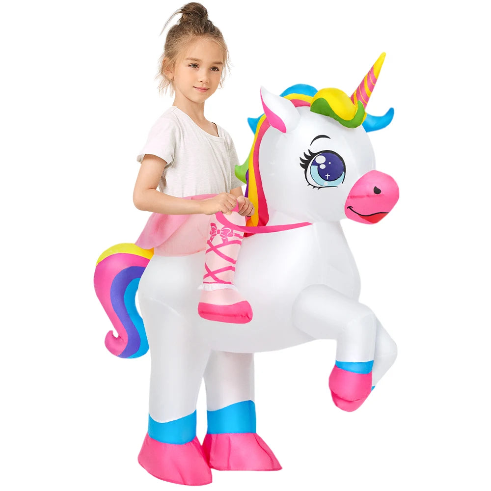 Kids Child Dinosaur Inflatable Costume Anime Costume Costumes Dress Suits for Boys