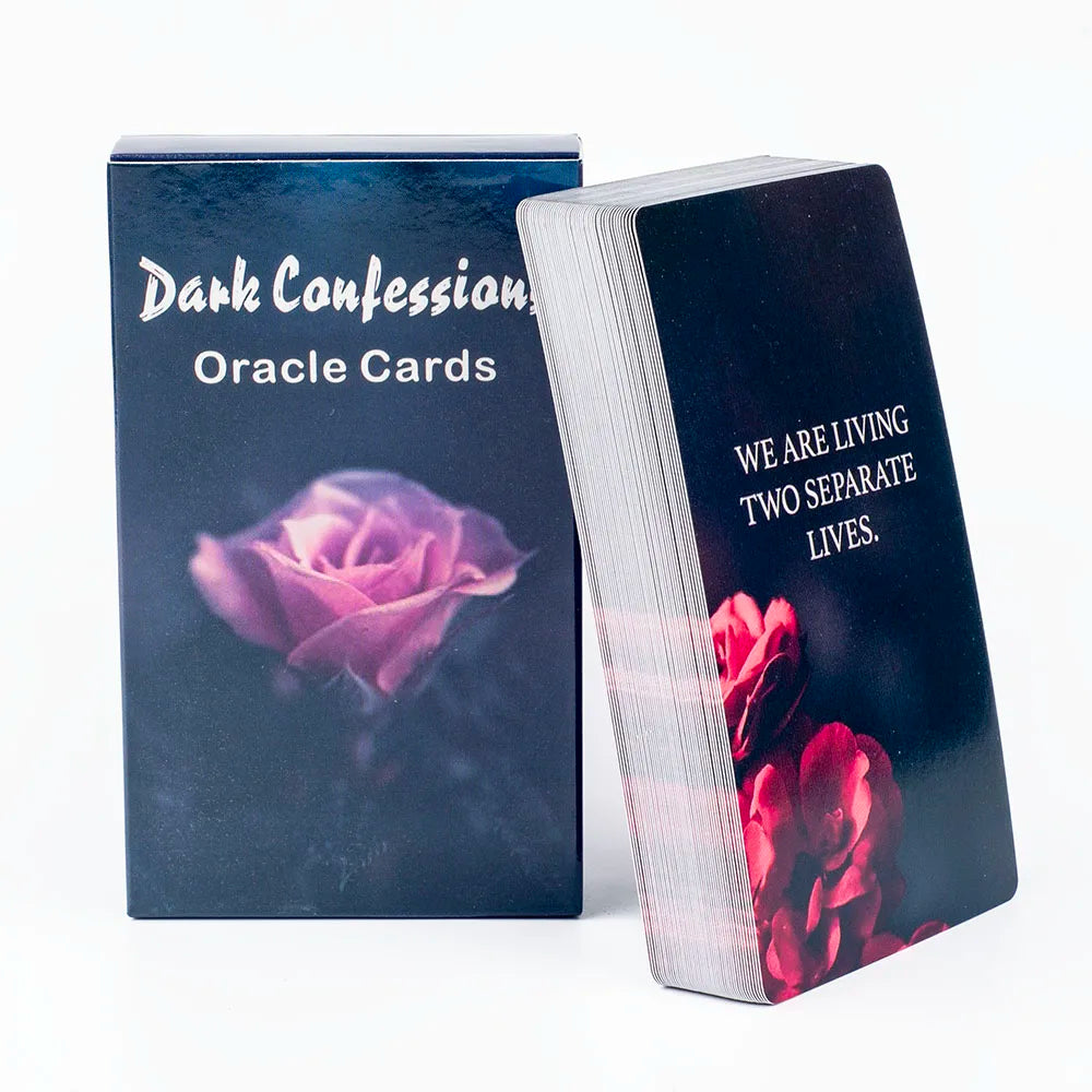 Dark Confession Love & Shadow Oracle Deck – 50 Cards