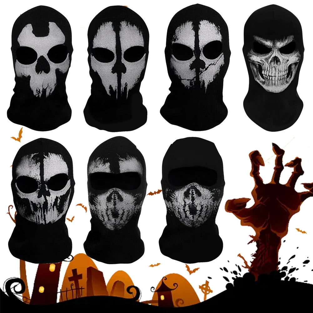 Unisex Balaclava Ghost Face Mask Scary Skeleton Skull Face Mask - product image 6