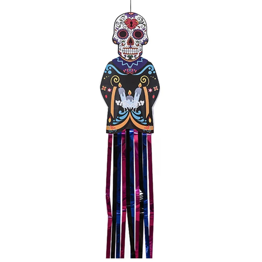 Crashing Witch Outdoor Halloween Decoration