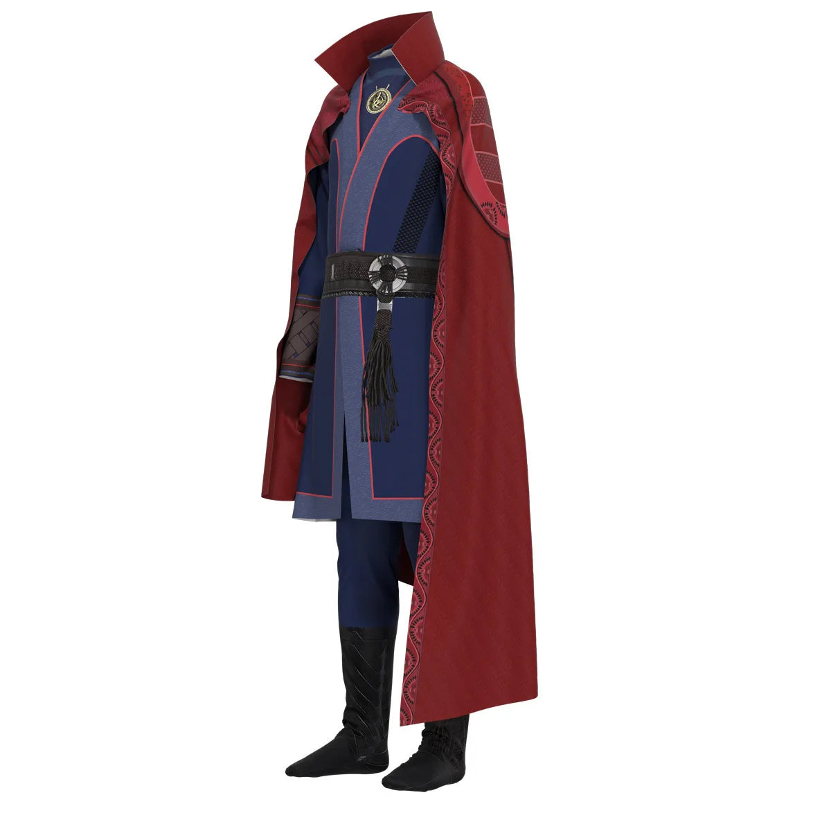 Halloween Costume Movie Doctor Strange Stephen Cloak Jumpsuit Suits Theme Outfits for - Suit / 160