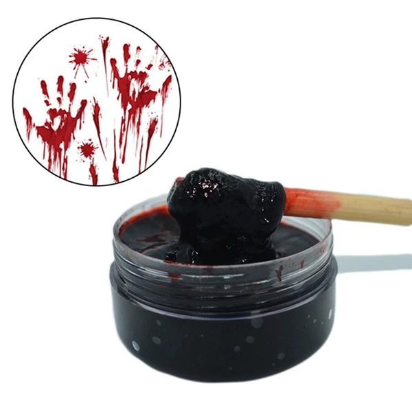 Thick Blood Fake Clot Blood Gel Makeup Vampires Scars For Halloween Cosplay 1Oz - product image 1