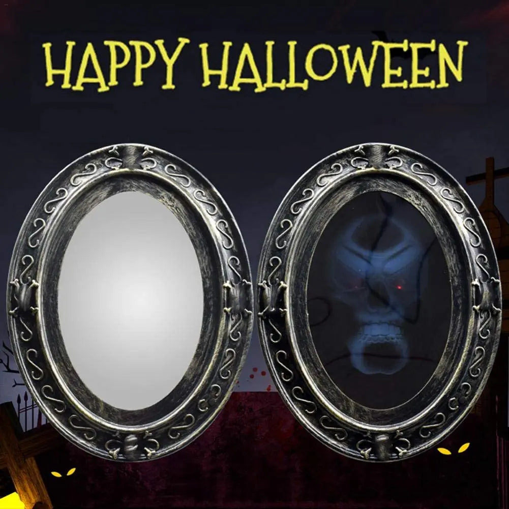 Haunted Mirror Motion Activated Scary Haunted Mirror With Creepy Prop - alternate view 3